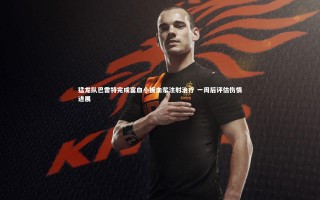 牛八体育|猛龙队巴雷特完成富血小板血浆注射治疗 一周后评估伤情进展